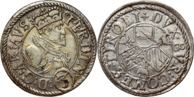 Austria	 Ferdinand II	 3 Kreuzers ND (1577-1595)