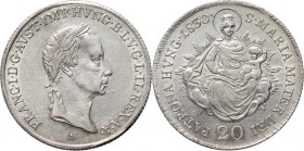 Austria	 Franz II	 20 Kreuzer 1830 A	 Vienna