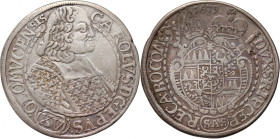 Bohemia	 Olomouc	 Charles II of Liechtenstein-Kastelkorn	 15 Kreuzers 1679 SAS	 Kroměříž (Kremsier)