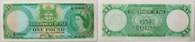 Fiji	 Elizabeth II	 1 Pound	 1.12.1961	 Series C10