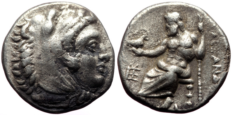 Drachm AR
Kings of Macedon, Alexander III „the Great“ (336-326)
17 mm, 4,23 g...