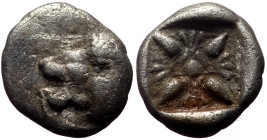 Diobol AR
Ionia, Miletos, c. 525-475 BC
27 10 mm, 0,99 g