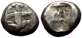 Siglos AR
Persia, Achaemenid Empire, Sardeis, time of Darios I to Xerxes II (485-420 BC)
12 mm, 4,46 g