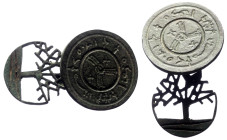 Islamic seal, bronze, 46 mm, 25,80 g