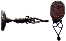 Islamic seal, bronze, 43 mm, 5,12 g