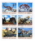 Angola 2000 Dinosaurs, set 6/6 definitives, Michel (–)