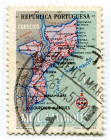Portugal Mozambique, 1954 1 c.(?) stamped, „Maps” out of set (1/8), Michel 441/48