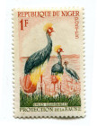 Rep. Niger 1959, 1 F., „Animals” out of set (1/12), Michael (1/12)