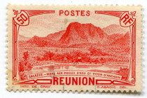 Reunion 1933 50 c., „Tourisme”, stamped, out of set (1/29), Michel (125/53)