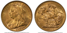 Victoria gold Sovereign 1900-M MS63 PCGS, Melbourne mint, KM13, S-3875. HID09801242017 © 2024 Heritage Auctions | All Rights Reserved
