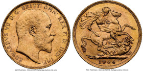 Edward VII gold Sovereign 1904-M MS62 NGC, Melbourne mint, KM15, Fr-33. HID09801242017 © 2024 Heritage Auctions | All Rights Reserved