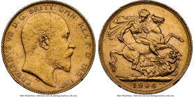 Edward VII gold Sovereign 1904-P MS61 NGC, Perth mint, KM15, Fr-33. HID09801242017 © 2024 Heritage Auctions | All Rights Reserved