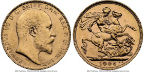 Edward VII gold Sovereign 1906-P MS61 NGC, Perth mint, KM15, S-3972. HID09801242017 © 2024 Heritage Auctions | All Rights Reserved