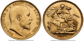 Edward VII gold Sovereign 1907-S MS62 NGC, Sydney mint, KM15, S-3973. HID09801242017 © 2024 Heritage Auctions | All Rights Reserved