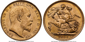 Edward VII gold Sovereign 1909-M MS63 NGC, Melbourne mint, KM15, Fr-33. HID09801242017 © 2024 Heritage Auctions | All Rights Reserved