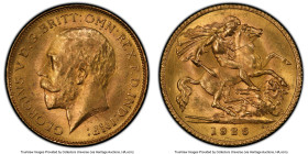 George V gold 1/2 Sovereign 1926-SA MS65 PCGS, Pretoria mint, KM20, S-4010. Just two finer certified at PCGS. HID09801242017 © 2024 Heritage Auctions ...