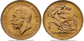 George V gold Sovereign 1931-SA MS64 NGC, Pretoria mint, KM-A22, S-4005. HID09801242017 © 2024 Heritage Auctions | All Rights Reserved