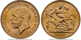 George V gold Sovereign 1932-SA MS63 NGC, Pretoria mint, KM-A22, S-4005. HID09801242017 © 2024 Heritage Auctions | All Rights Reserved