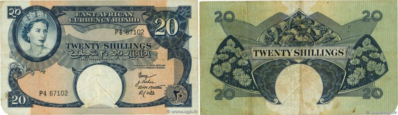 Country : EAST AFRICA 
Face Value : 20 Shillings 
Date : (1958-1960) 
Period/Pro...