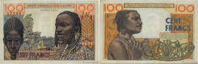 Country : FRENCH WEST AFRICA (1895-1958) 
Face Value : 100 Francs 
Date : 20 mai 1957 
Period/Province/Bank : Institut d'émission de l'A.O.F. et du To...