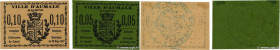 Country : ALGERIA 
Face Value : 5 et 10 Centimes Lot 
Date : 22 septembre 1917 
Period/Province/Bank : Émissions Locales 
French City : Aumale 
Catalo...
