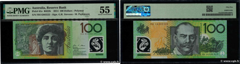 Country : AUSTRALIA 
Face Value : 100 Dollars 
Date : (2014) 
Period/Province/Ba...