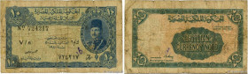 Country : EGYPT 
Face Value : 10 Piastres 
Date : (1940) 
Period/Province/Bank : Egyptian Currency Note 
Catalogue reference : P.168a 
Alphabet - sign...