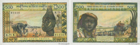 Country : WEST AFRICAN STATES 
Face Value : 500 Francs 
Date : (1977-1979) 
Period/Province/Bank : B.C.E.A.O. 
Department : Sénégal 
Catalogue referen...
