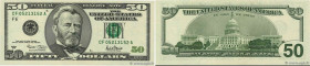Country : UNITED STATES OF AMERICA 
Face Value : 50 Dollars 
Date : 2001 
Period/Province/Bank : Federal Reserve Note 
Department : Georgie 
French Ci...