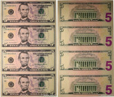 Country : UNITED STATES OF AMERICA 
Face Value : 5 Dollars Set de présentation 
Date : 2006 
Period/Province/Bank : Federal Reserve Note 
Department :...