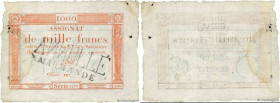 Country : FRANCE 
Face Value : 1000 Francs Annulé 
Date : 07 janvier 1795 
Period/Province/Bank : Assignats 
Catalogue reference : Ass.50 var 
Alphabe...