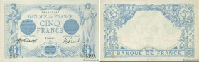 Country : FRANCE 
Face Value : 5 Francs BLEU 
Date : 30 janvier 1917 
Period/Province/Bank : Banque de France, XXe siècle 
Catalogue reference : F.02....