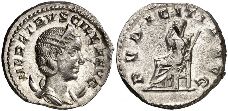 (250 d.C.). Herennia Etruscilla. Antoniniano. (Spink 9495) (S. 19) (RIC. 59b). 4...