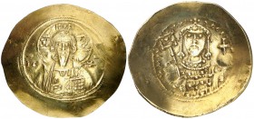 Miguel VII, Ducas (1071-1078). Constantinopla. Histamenon nomisma. (Ratto 2033) (S. 1868). 4,39 g. MBC+.