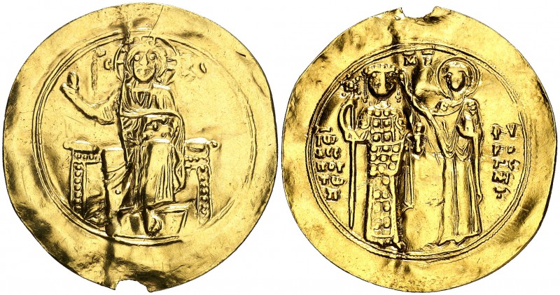 Juan II, Comneno (1118-1143). Constantinopla. Hyperpyron. (Ratto 2097) (S. 1939)...