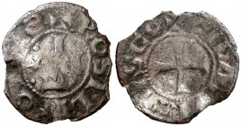 Comtat del Rosselló. Gelabert II (1074-1102). Perpinyà. Diner. (Cru.V.S. falta) (Cru.C.G. 1896, mismo ejemplar, como única) (AN. 37, pág. 80, mismo ej...