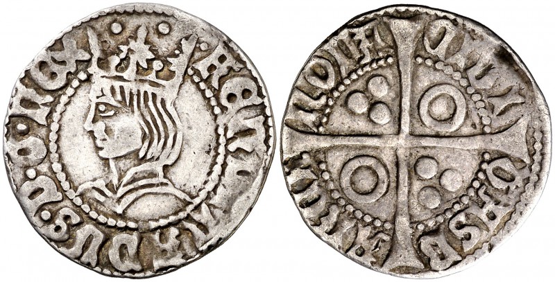 Ferran II (1479-1516). Barcelona. Croat. (Cru.V.S. 1139 sim) (Badia 759) (Cru.C....
