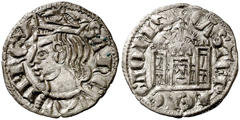 Sancho IV (1284-1295). Toledo. Cornado. (AB. 302). 0,83 g. Bella. EBC-.