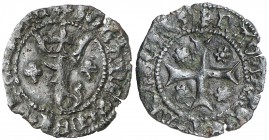 Juan Sólo (1441-1479). Navarra. Cornado. (Cru.V.S. 277 sim) (Cru.C.G. 2967d sim). 0,74 g. Ex Áureo & Calicó 30/01/2008, nº 363. Muy escasa. MBC-.
