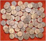 1912. PCV. 1 céntimo. Lote de 77 monedas, bastantes con brillo original. A examinar. EBC-/S/C.