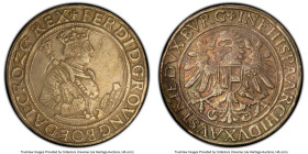 Ferdinand I Taler ND (1521-1564) XF Details (Environmental Damage) PCGS, Hall mint, Dav-8026. HID09801242017 © 2024 Heritage Auctions | All Rights Res...
