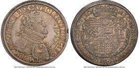 Rudolf II Taler 1610 XF40 NGC, Hall mint, KM118.1, Dav-3007. Gently handled and displaying a pleasing champagne tone to the protected recesses of the ...