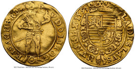 Rudolf II gold Ducat 1593 XF Details (Bent) NGC, Vienna mint, Fr-87. HID09801242017 © 2024 Heritage Auctions | All Rights Reserved