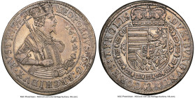 Archduke Leopold Taler 1632 AU Details (Cleaned) NGC, Hall mint, KM629.2, Dav-3338. HID09801242017 © 2024 Heritage Auctions | All Rights Reserved