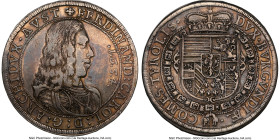 Archduke Ferdinand Karl Taler 1654 VF Details (Cleaned) NGC, Hall mint, KM932.3, Dav-3367. HID09801242017 © 2024 Heritage Auctions | All Rights Reserv...