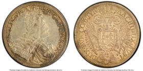 Karl VI 1/2 Taler ND (1711) XF Details (Tooled) PCGS, Hall mint, KM1547. HID09801242017 © 2024 Heritage Auctions | All Rights Reserved