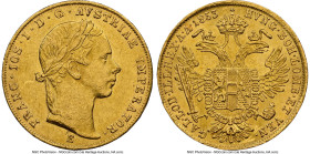Franz Joseph I gold Ducat 1853-E AU55 NGC, Karlsburg mint, KM2263. HID09801242017 © 2024 Heritage Auctions | All Rights Reserved