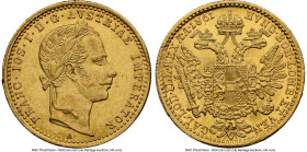 Franz Joseph I gold Ducat 1861-A MS61 NGC, Vienna mint, KM2264. HID09801242017 © 2024 Heritage Auctions | All Rights Reserved