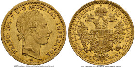 Franz Joseph I gold Ducat 1862-A AU53 NGC, Vienna mint, KM2264. HID09801242017 © 2024 Heritage Auctions | All Rights Reserved