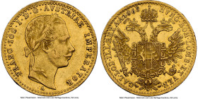 Franz Joseph I gold Ducat 1865-A AU55 NGC, Vienna mint, KM2264. HID09801242017 © 2024 Heritage Auctions | All Rights Reserved